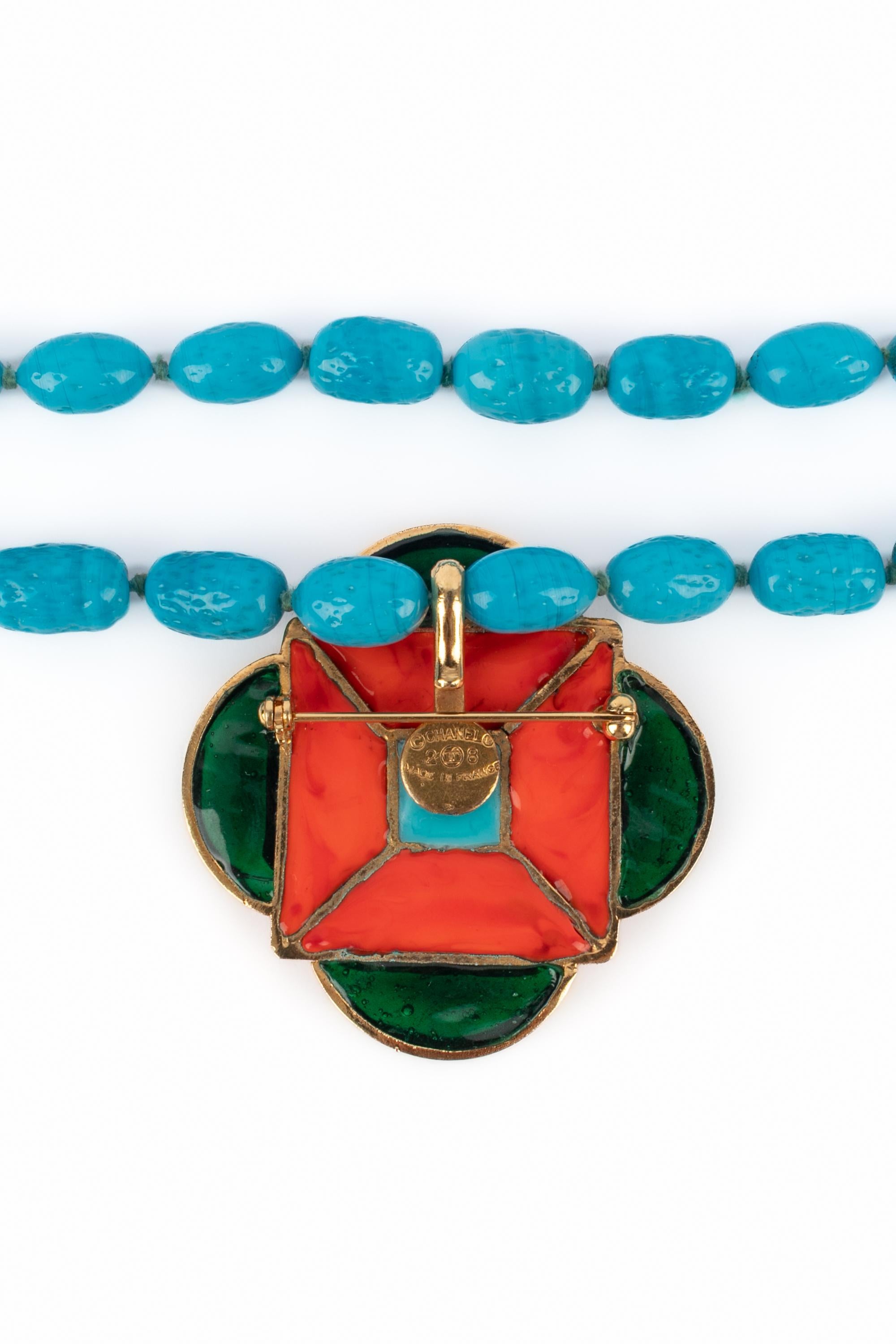Women's Chanel pendant necklace 1990s For Sale