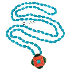 Vintage Chanel pendant necklace 1990s