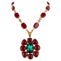 Chanel pendant necklace 1991