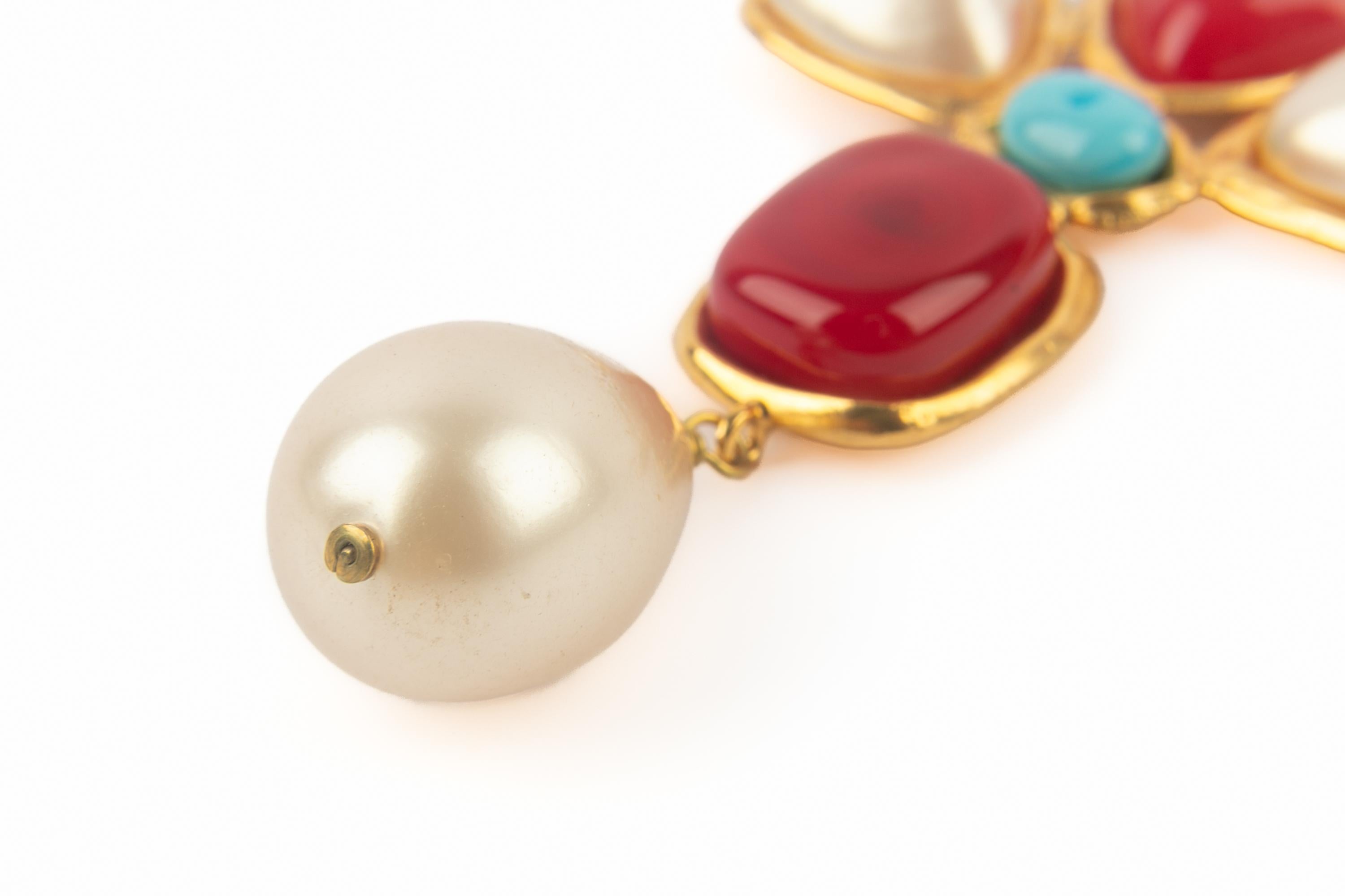Collana con ciondolo Chanel 1993 in vendita 2