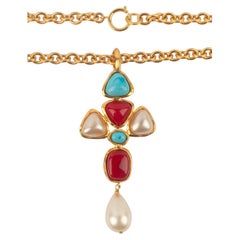 Collana con ciondolo Chanel 1993
