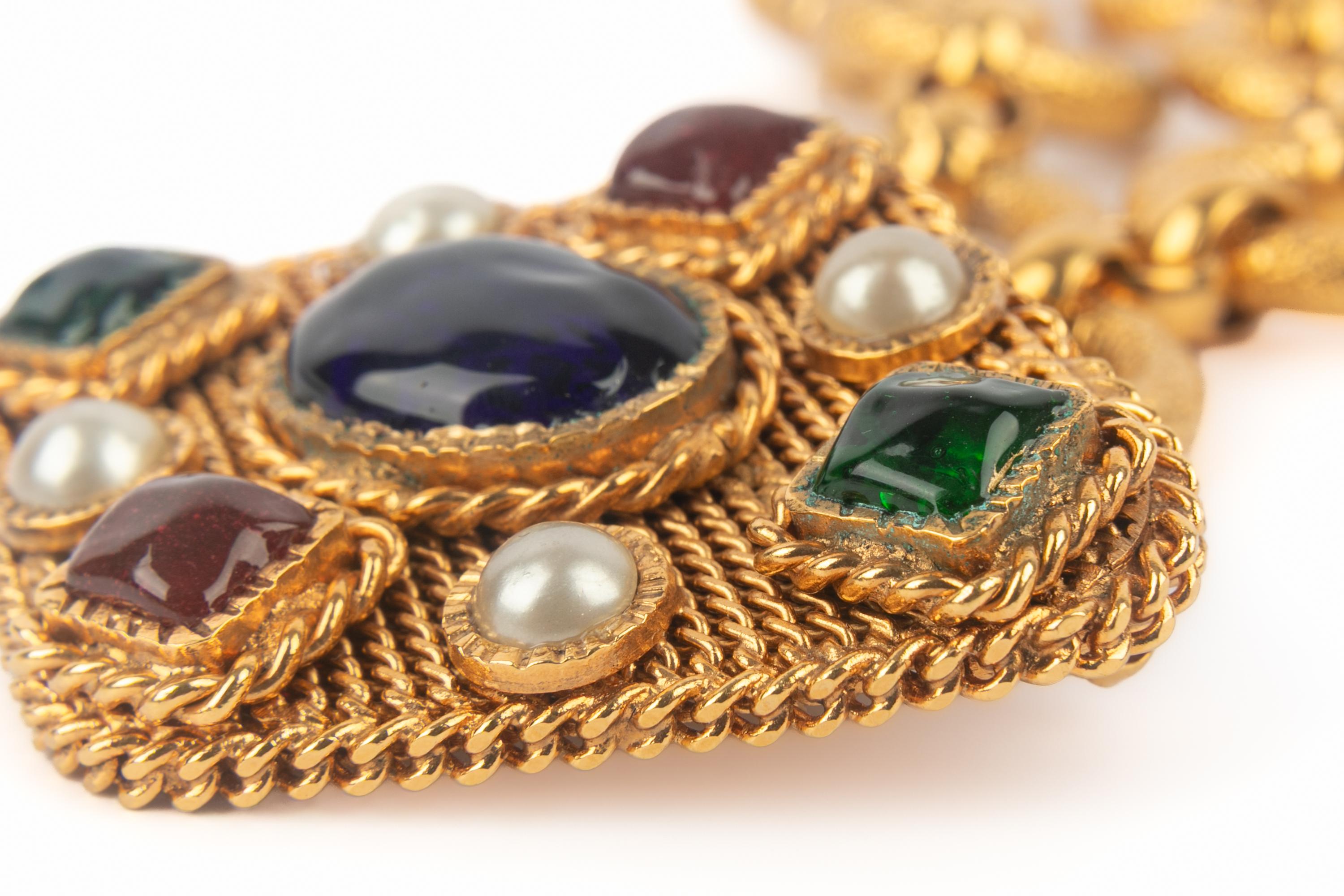 Collana con ciondolo Chanel 1994 in vendita 5