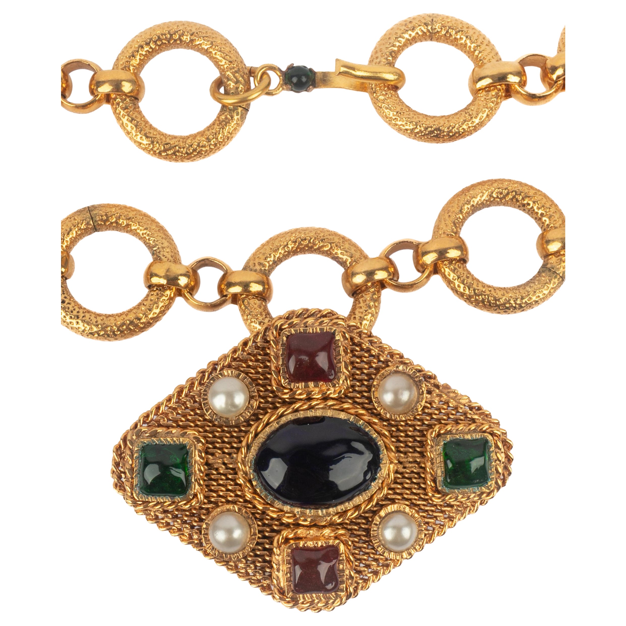 Collana con ciondolo Chanel 1994