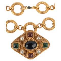 Collana con ciondolo Chanel 1994