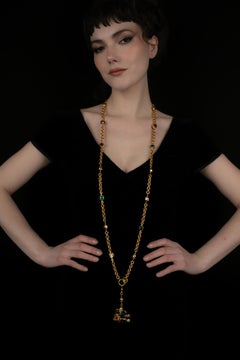 Chanel pendant necklace by Karl Lagerfeld Fall-Winter 1991