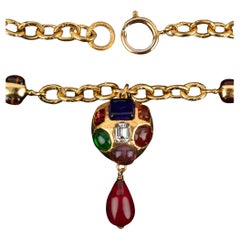 Chanel pendant necklace by Karl Lagerfeld Fall-Winter 1991