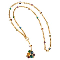 Chanel pendant necklace by Karl Lagerfeld Fall-Winter 1991