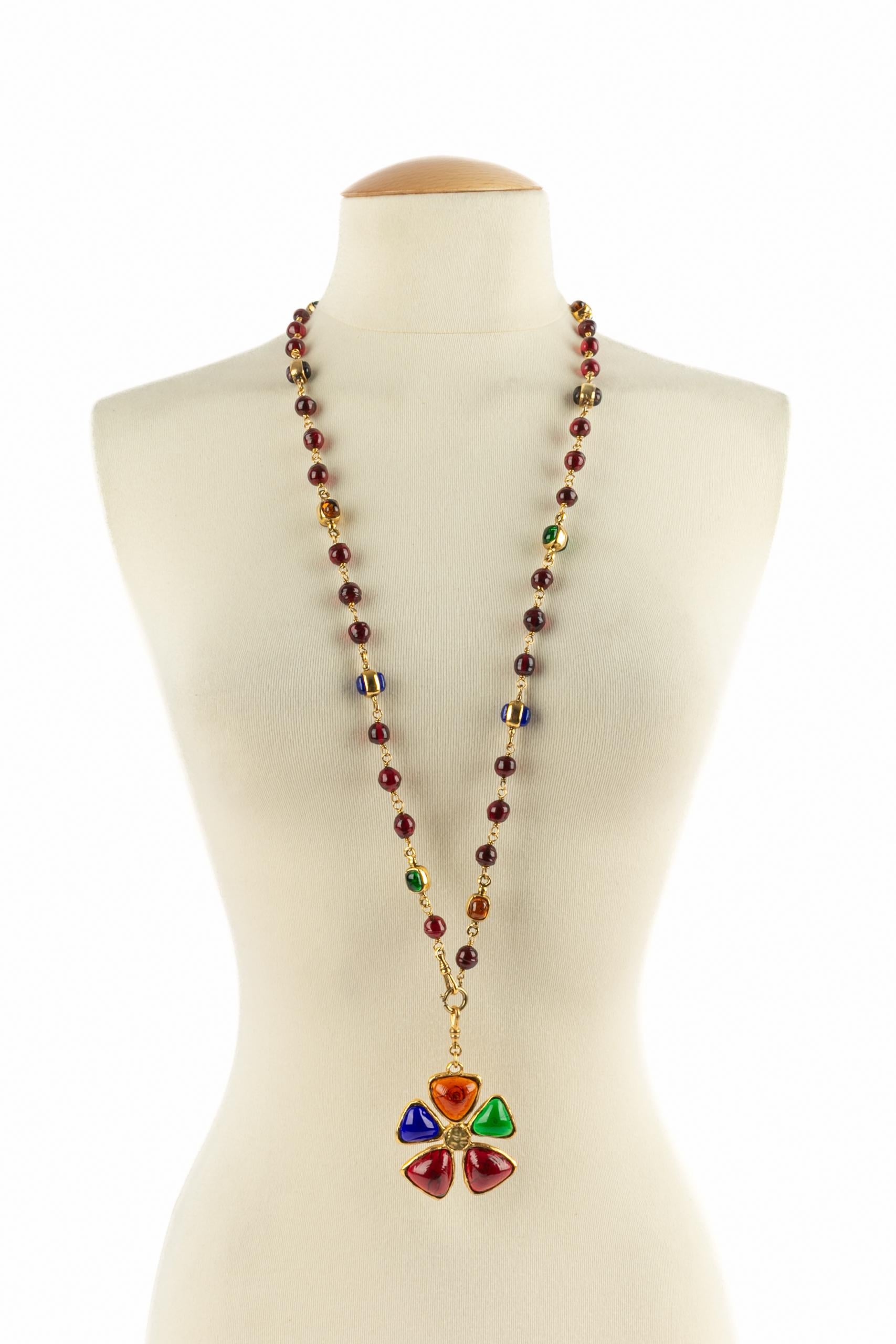 Chanel pendant necklace im Angebot 7