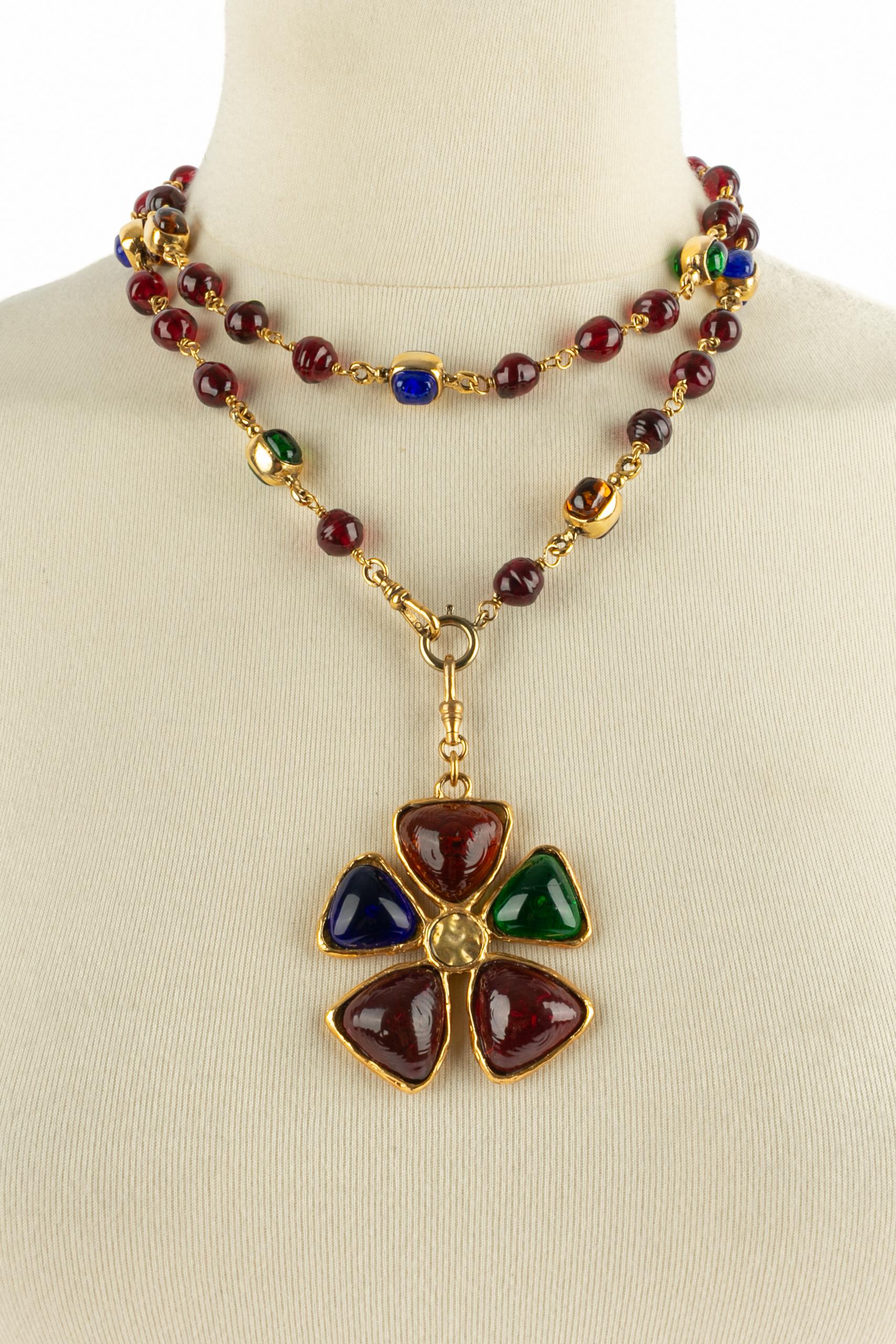 Chanel pendant necklace im Angebot 9