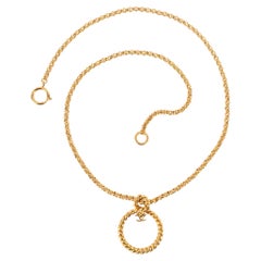 Chanel pendant necklace