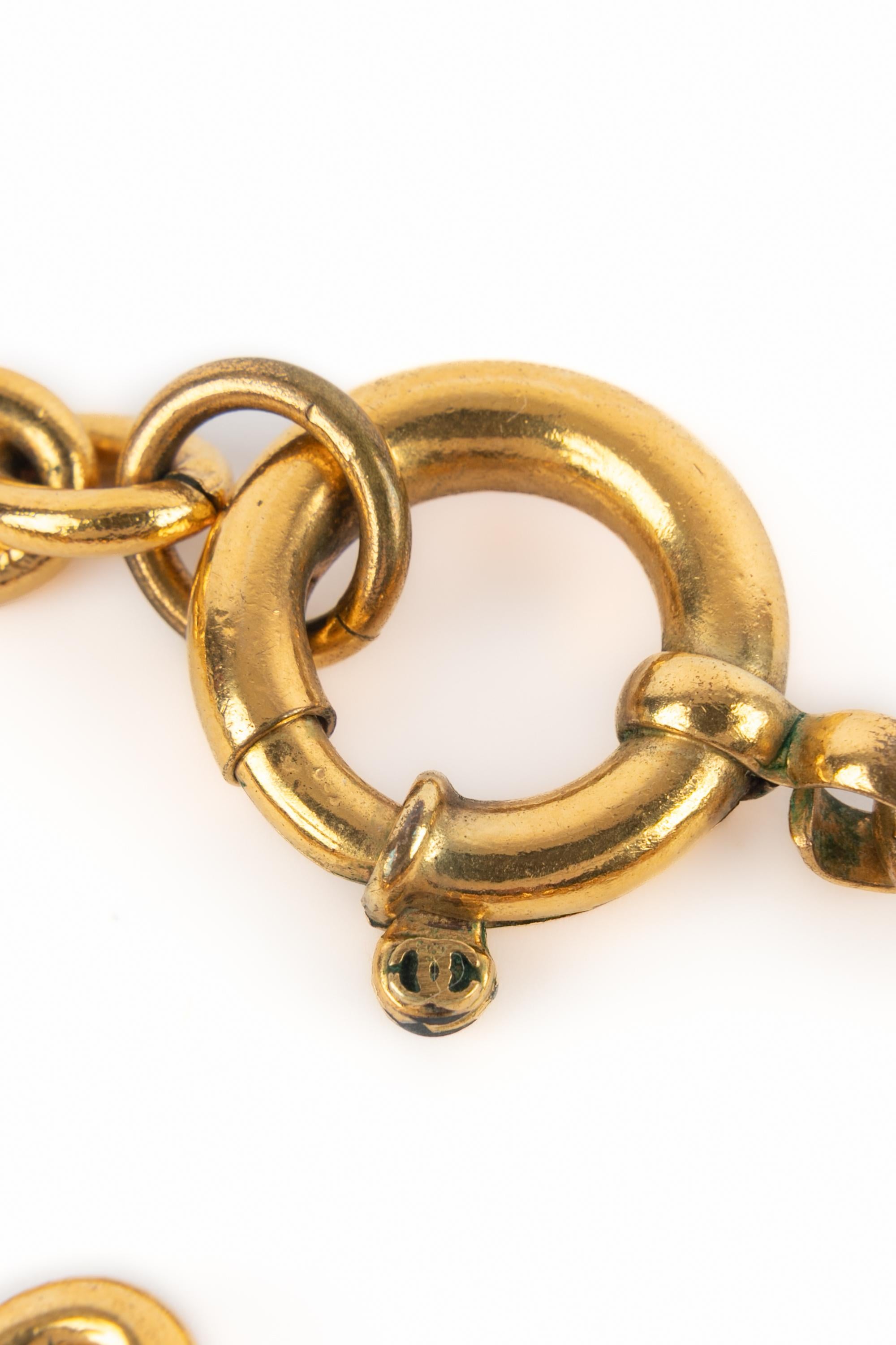 Chanel pendant necklace Spring 1993 For Sale 3