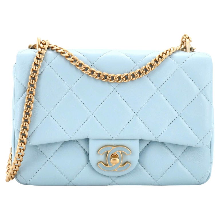 Chanel Matelasse Mini Chain Shoulder Bag Pouch White Caviar Skin Ladies  Chanel Auction