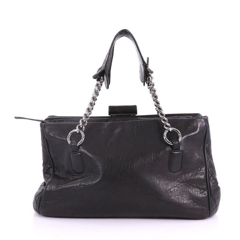Chanel Perfect Day Tote Leather Large at 1stDibs