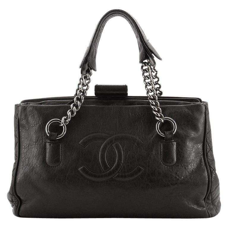 Chanel Perfect Day Tote Leather Large For Sale