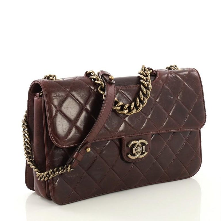 Chanel Perfect Edge Flap Bag Quilted Calfskin Jumbo