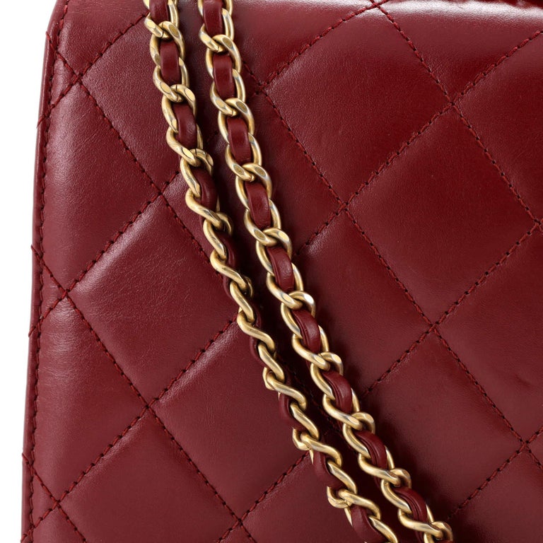 Chanel Perfect Fit Flap Bag Quilted Calfskin Small at 1stDibs