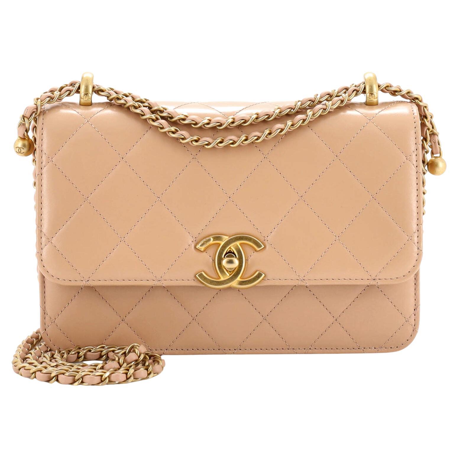 Chanel Perfect Fit Flap Bag Quilted Calfskin Small at 1stDibs