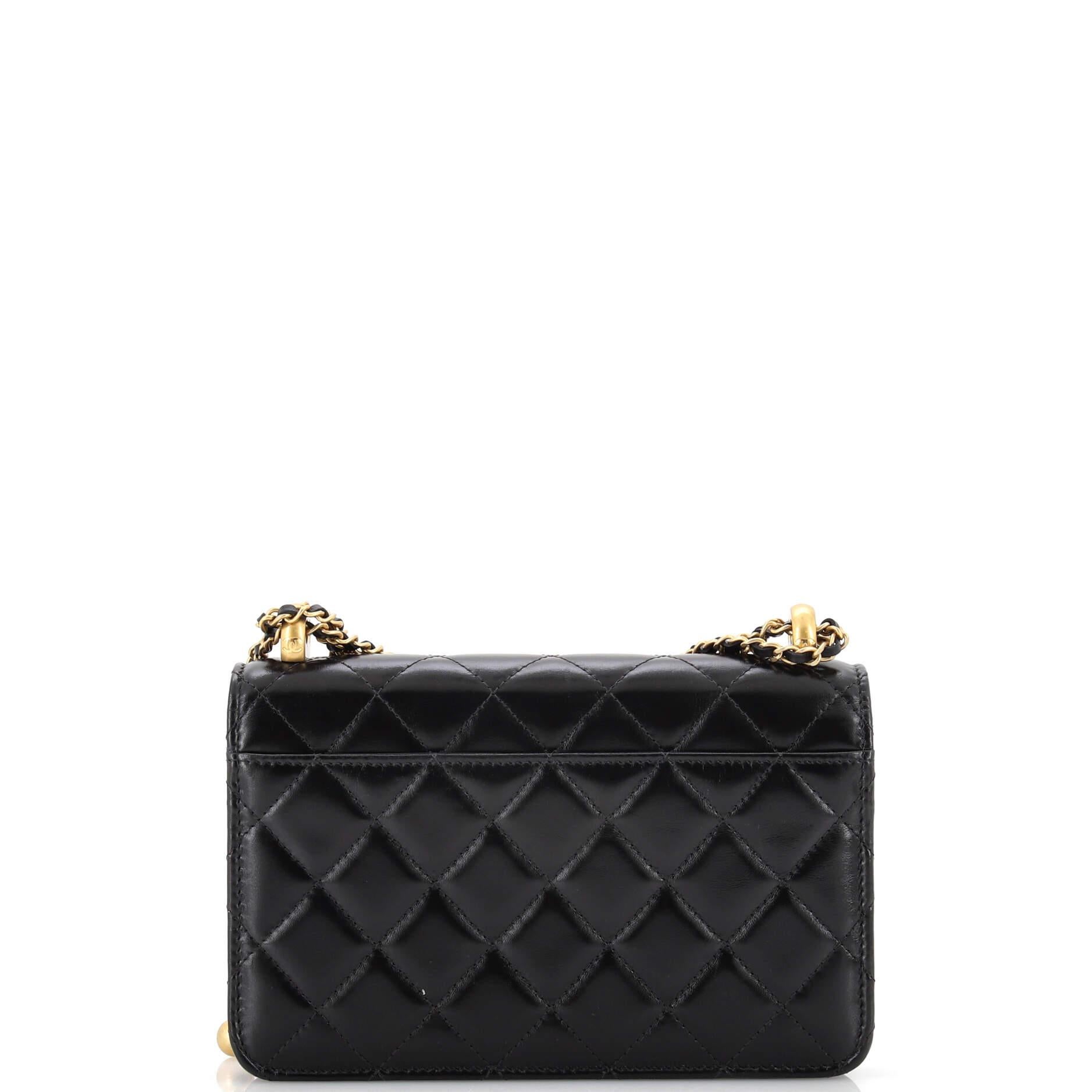 Women's Chanel Perfect Fit Wallet on Chain Quilted Calfskin