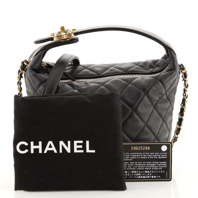 Chanel Lambskin Perfect Meeting Small Hobo Bag