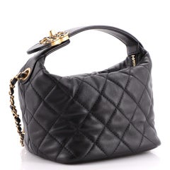 Chanel Perfect Meeting Hobo Gestepptes Lammfell Klein