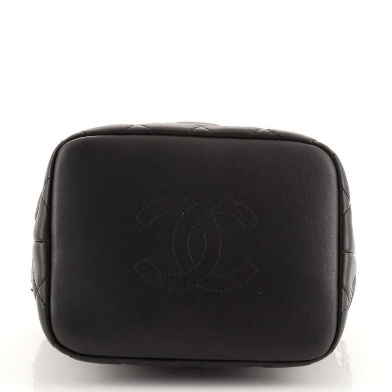 Chanel Perfect Meeting Hobo Gestepptes Lammfell Klein für Damen oder Herren