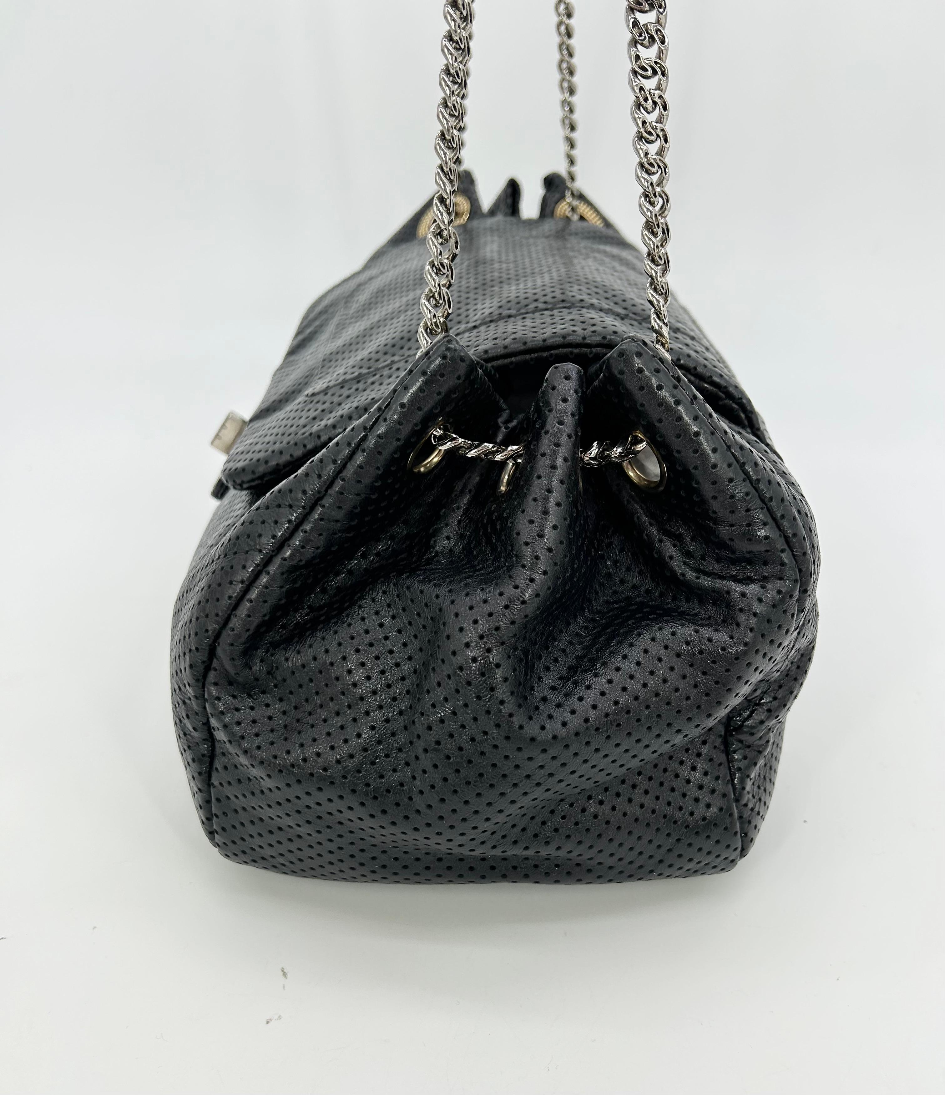 Women's Chanel Perforated Drill Flap Accordion Classic For Sale