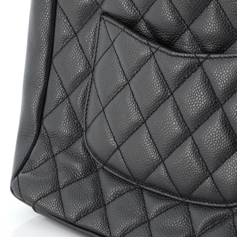 Chanel Petite Shopping Tote Quilted Caviar 3