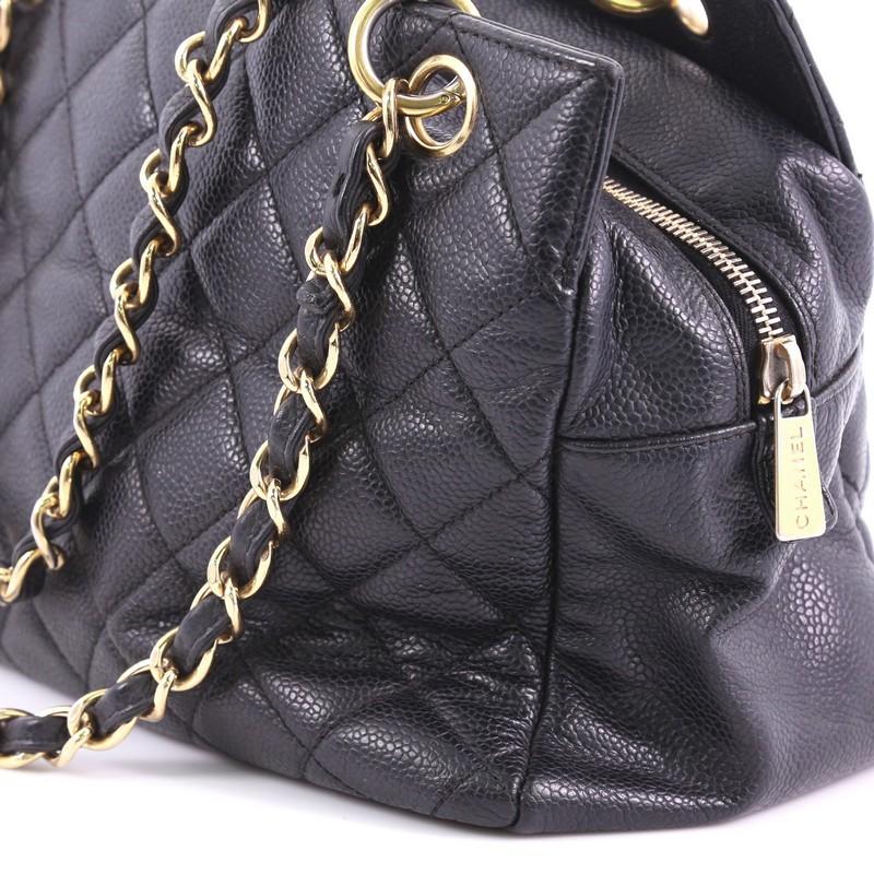 Chanel Petite Timeless Tote Quilted Caviar 1