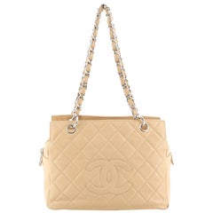 Chanel Petite Timeless Tote Quilted Caviar,