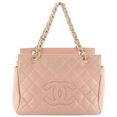 Chanel Petite Timeless Tote Quilted Caviar