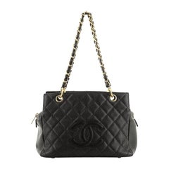 Chanel Petite Timeless Tote Quilted Caviar 