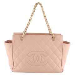 Chanel Petite Timeless Tote Quilted Caviar
