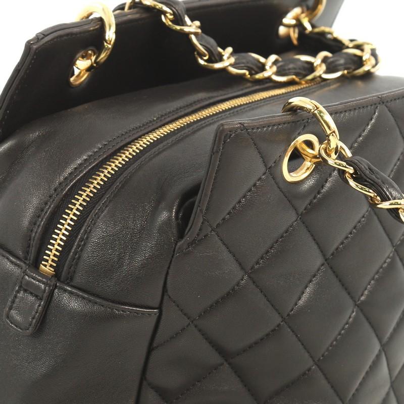 Women's or Men's Chanel Petite Timeless Tote Quilted Lambskin