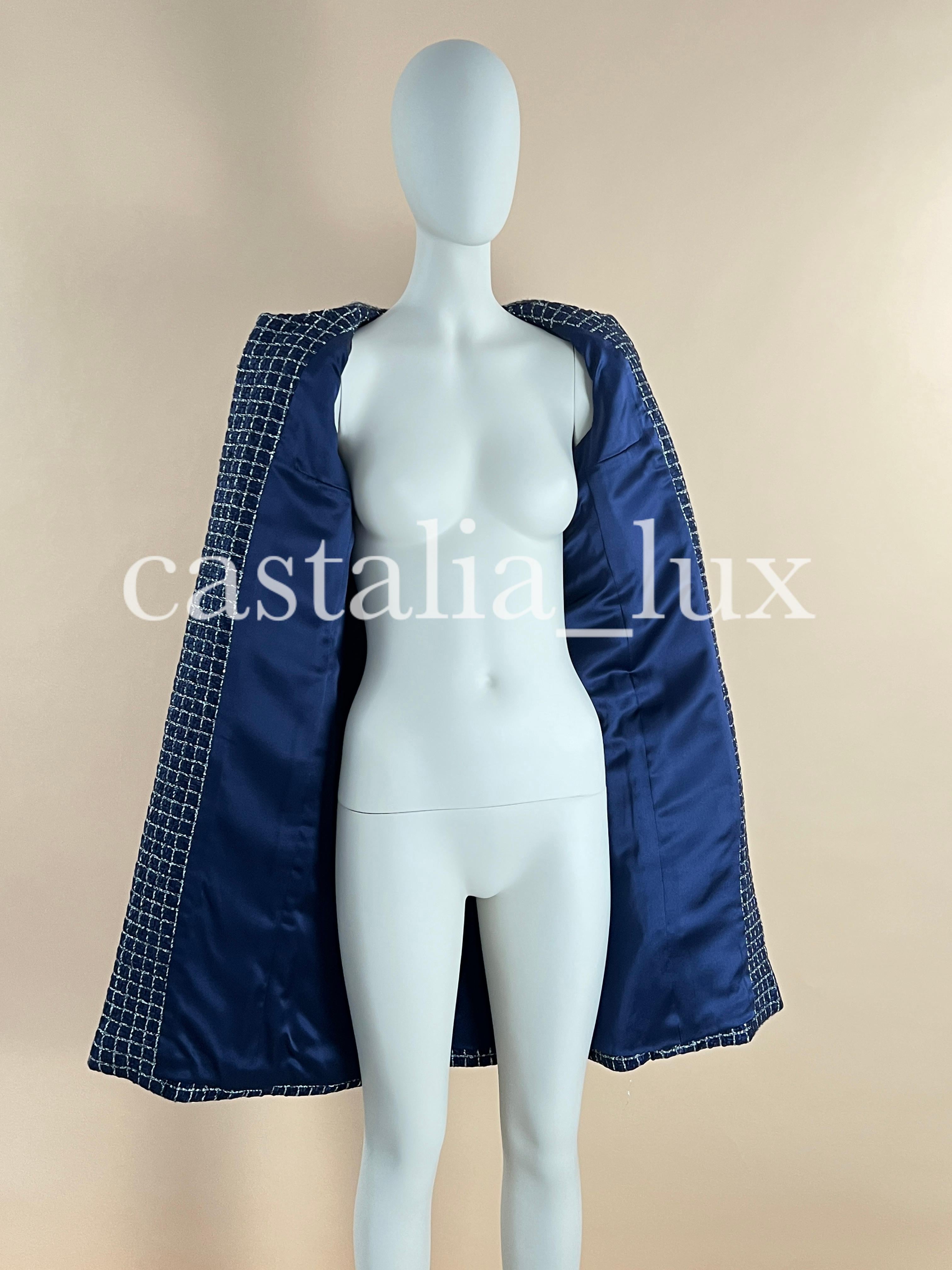 Chanel Pharrell Williams Style Runway Ribbon Tweed Jacket 13