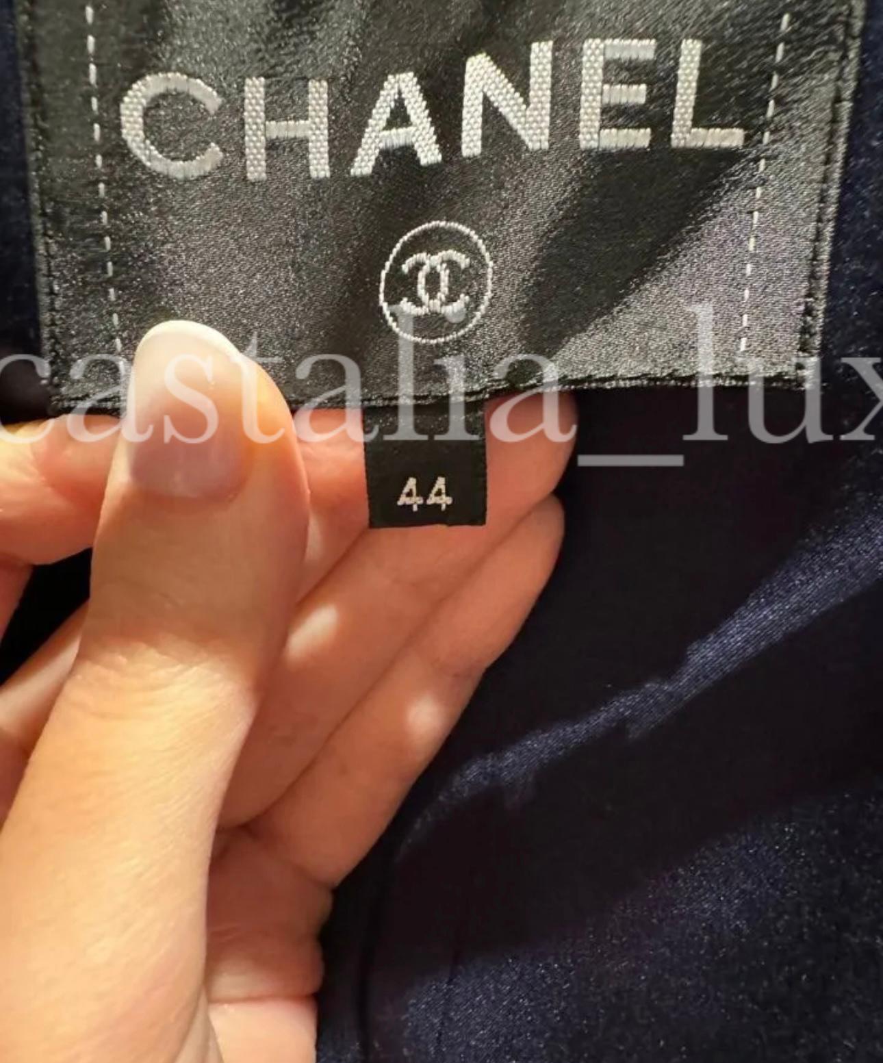 Chanel Pharrell Williams Style Runway Ribbon Tweed Jacket 14