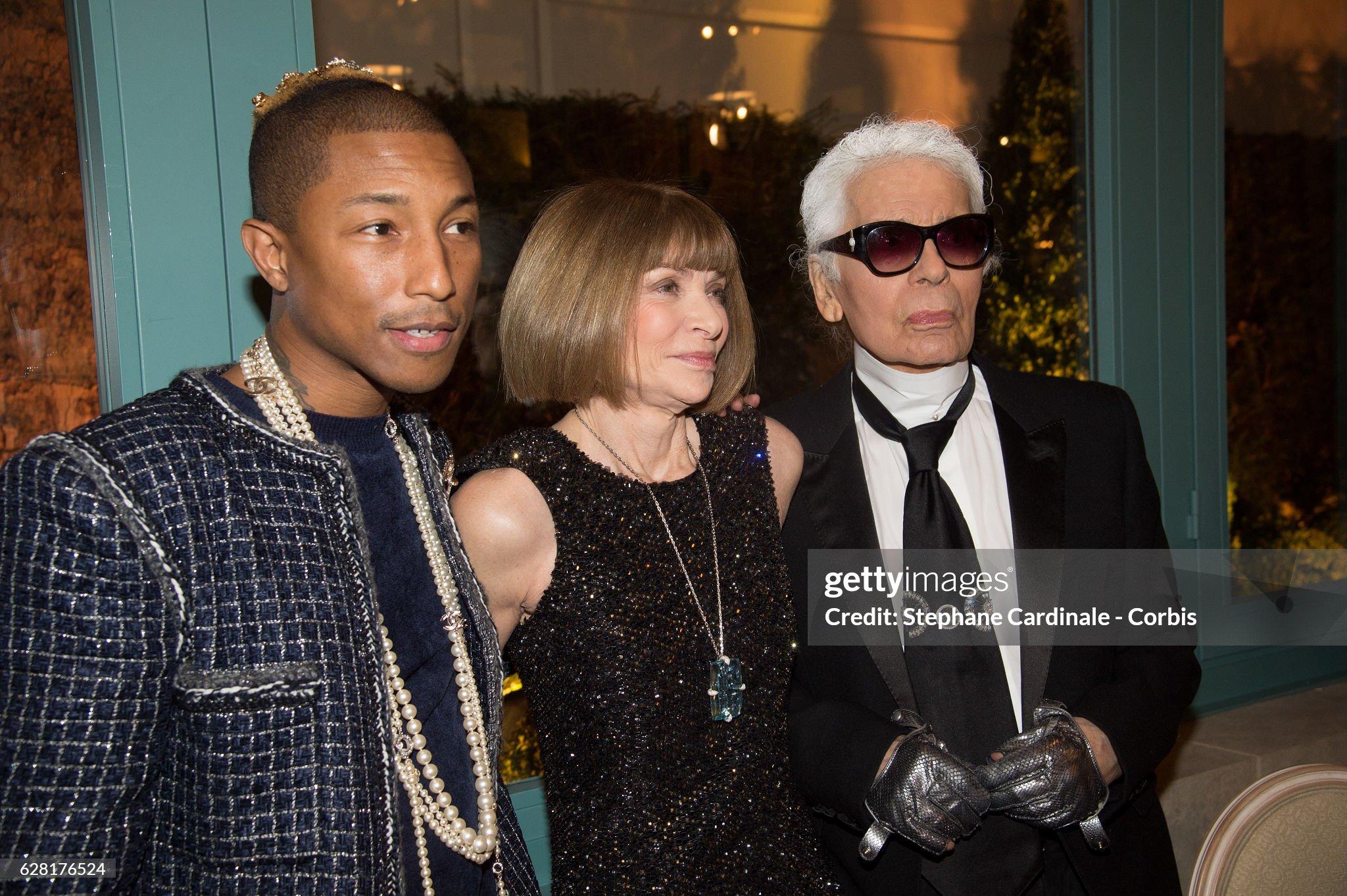 A Masterpiece!
Iconic Chanel blue tweed jacket as seen on Pharrell William during the 2017 Paris - COSMOPOLITE Metiers d'Art Fashion Show. 
Boutique price over 10,000$
Size mark 44 FR.
- most precious ribbon tweed in royal blue
- CC logo lionhead