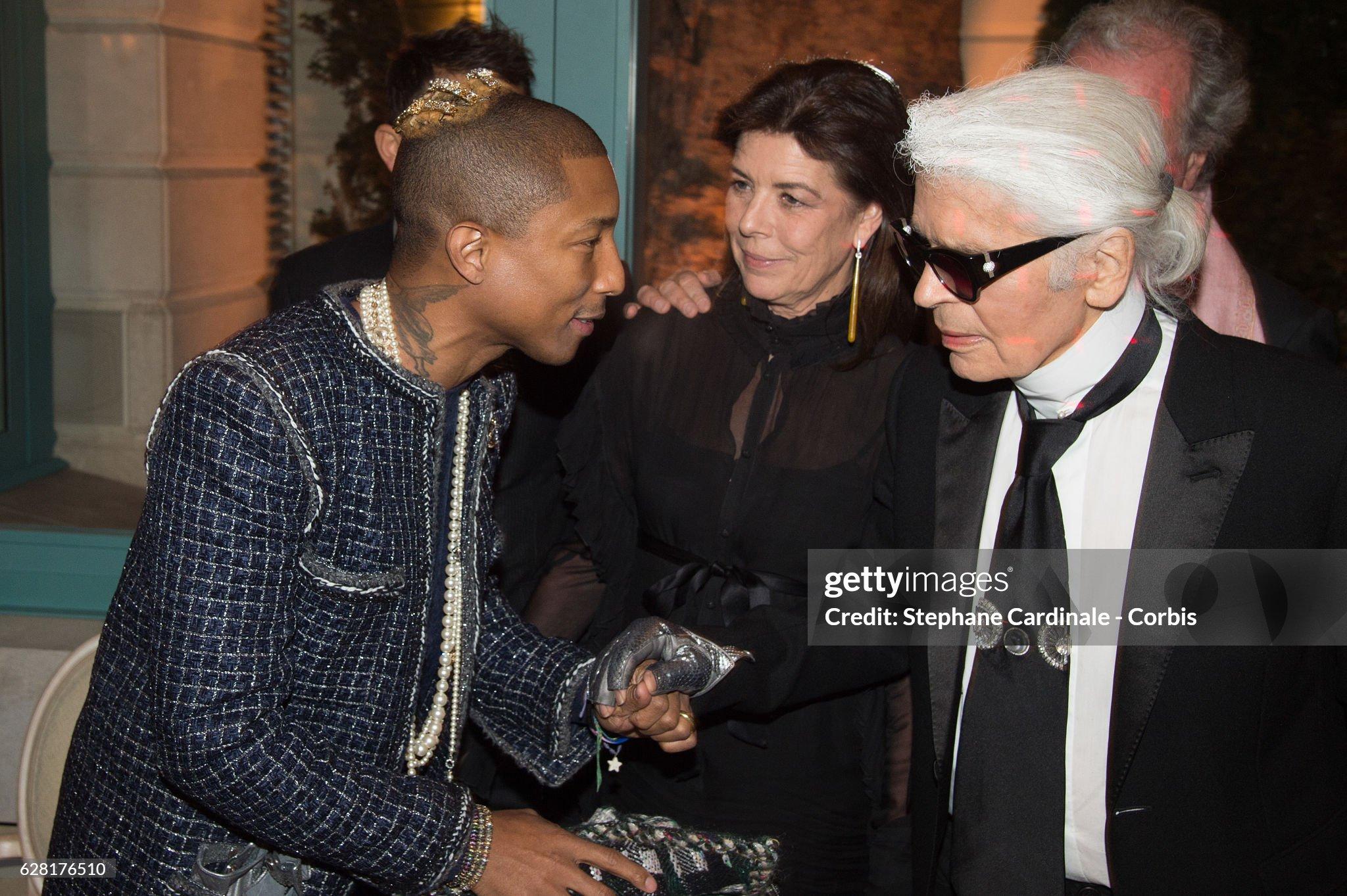 Women's or Men's Chanel Pharrell Williams Style Runway Ribbon Tweed Jacket