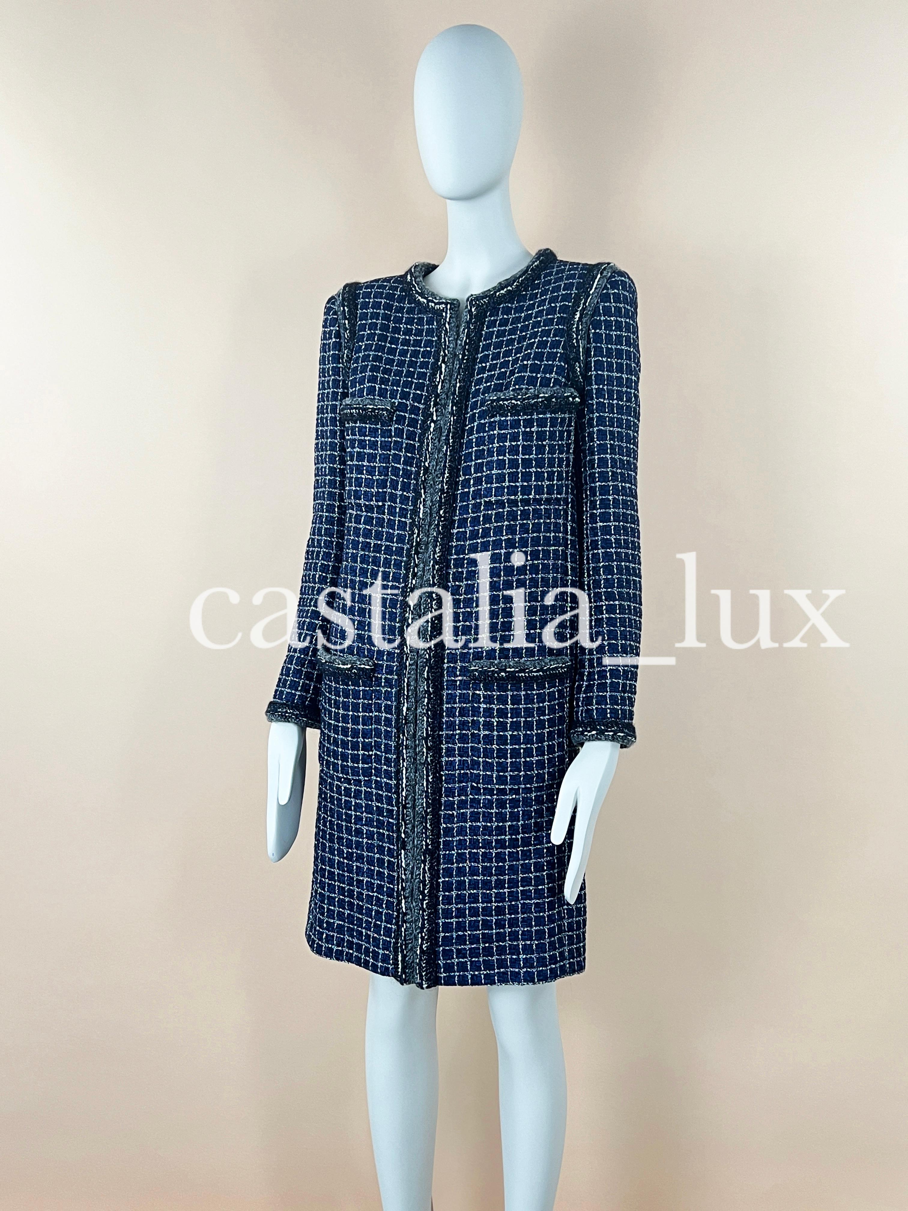 Chanel Pharrell Williams Style Runway Ribbon Tweed Jacket 3