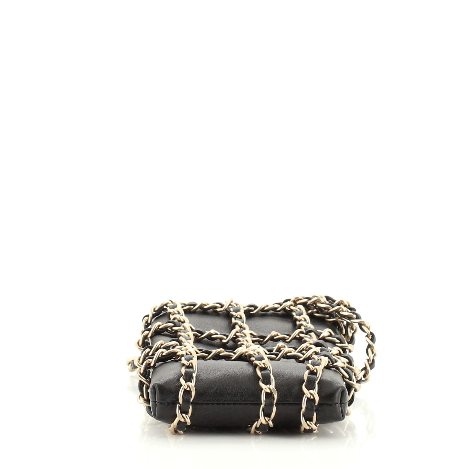 chanel phone case with chain