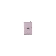 Chanel Telefonhalter-Clutch mit Kette in Hellrosa