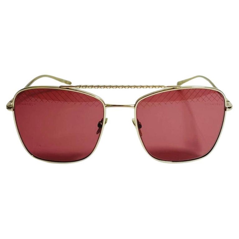 Chanel Lucite and Pearl Sunglasses For Sale at 1stDibs
