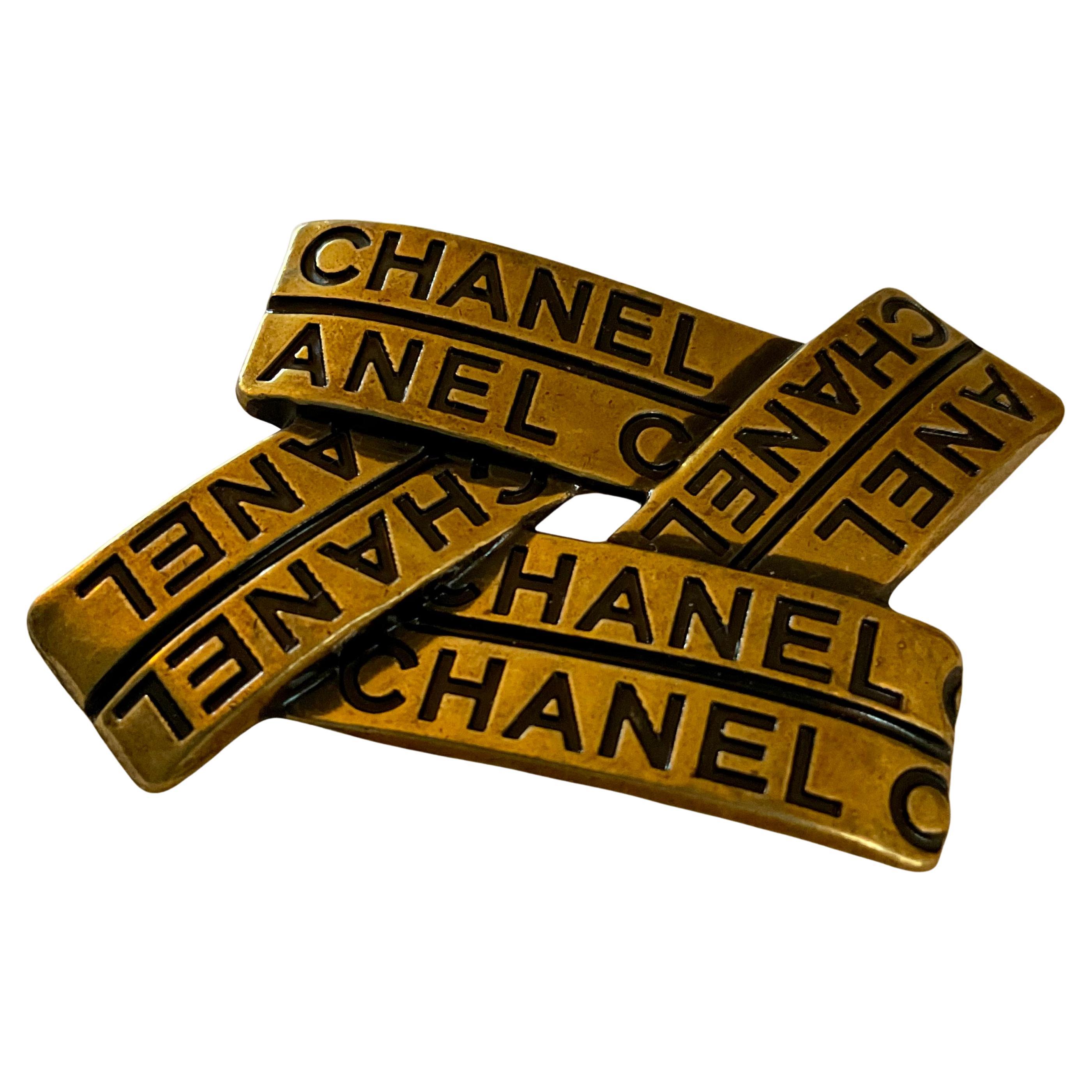 Chanel Pin Brooche Bronzo a strati collezione 2023