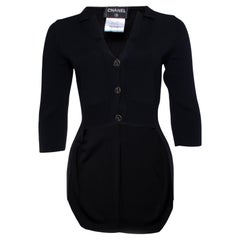 Chanel, pinguïn cardigan in black