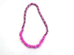 Chanel Pink 09a Chain 216213 Necklace
