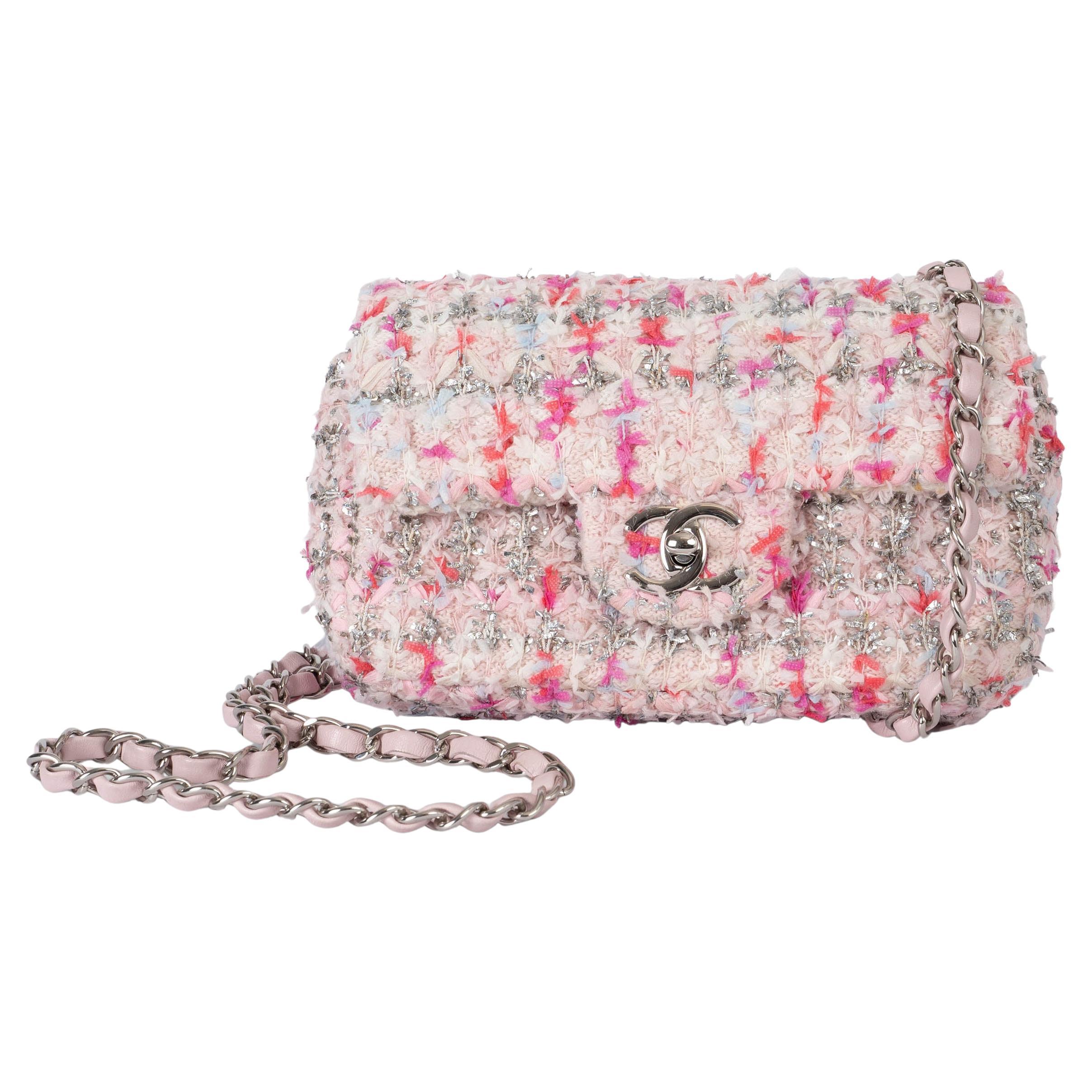 Chanel pink bag 2018 sale
