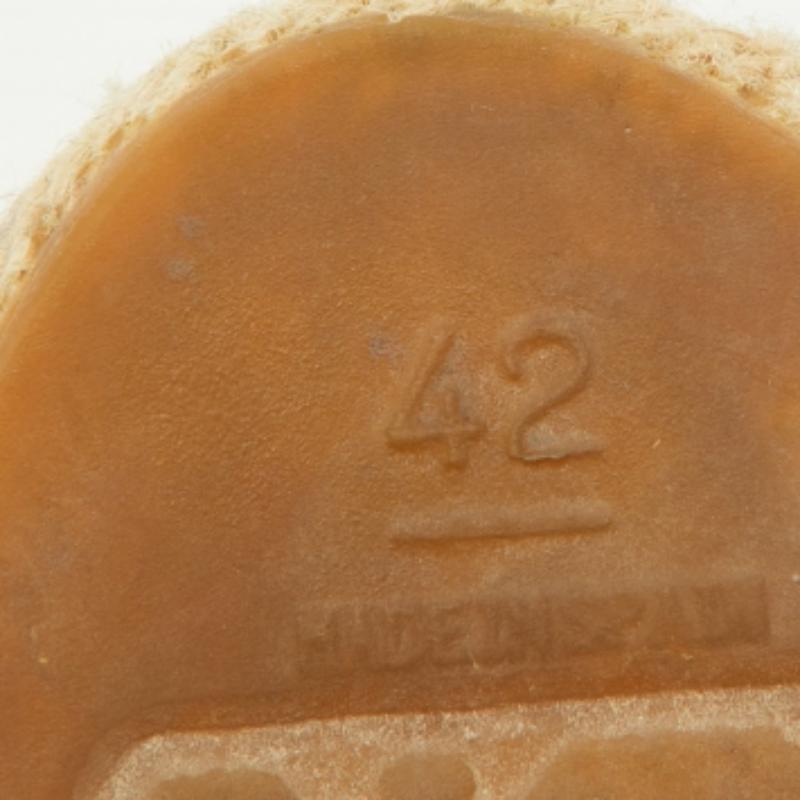 Chanel Rosa/Schwarze Canvas CC High Top Espadrille Flats Größe 42 im Angebot 3