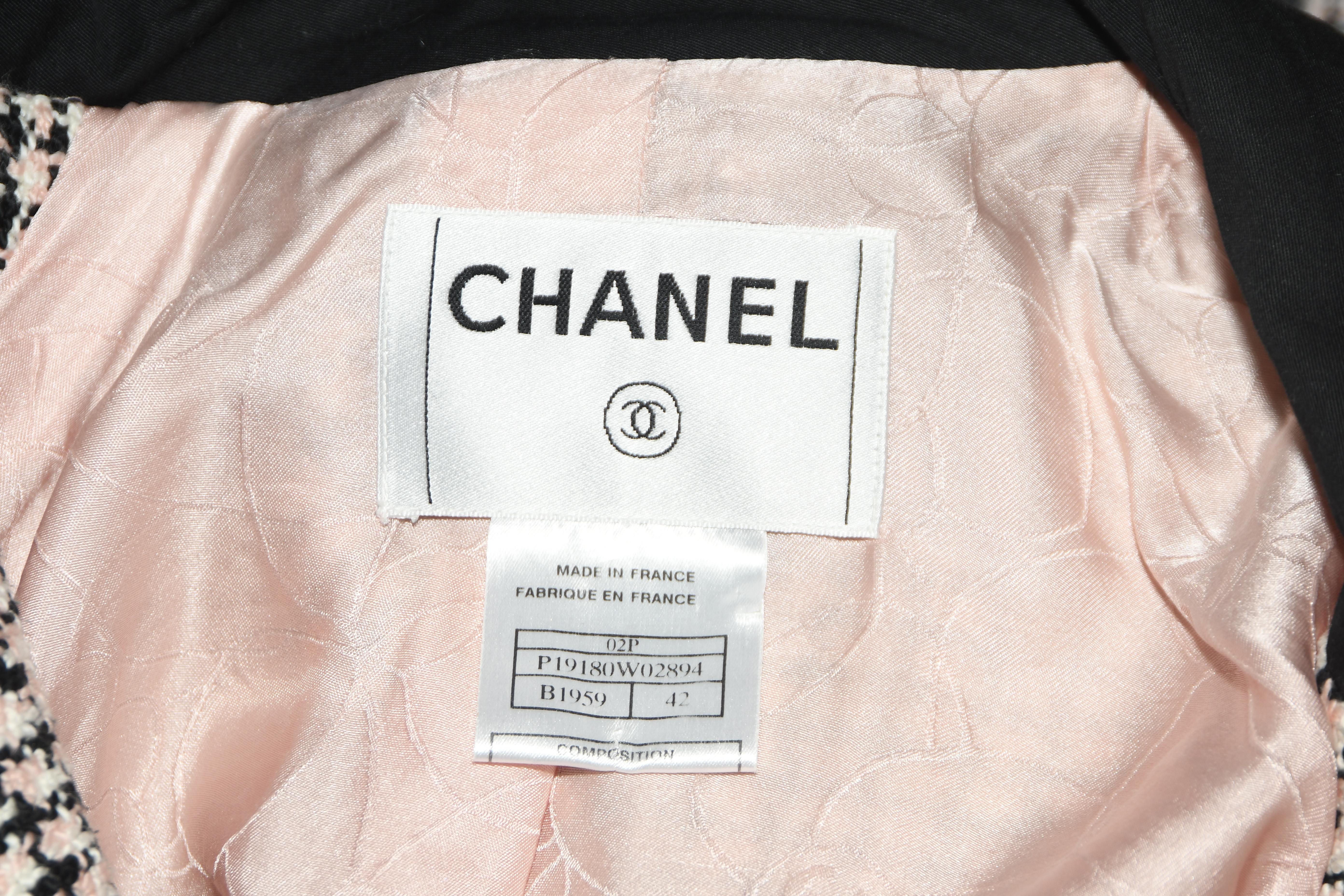chanel camellia jacket