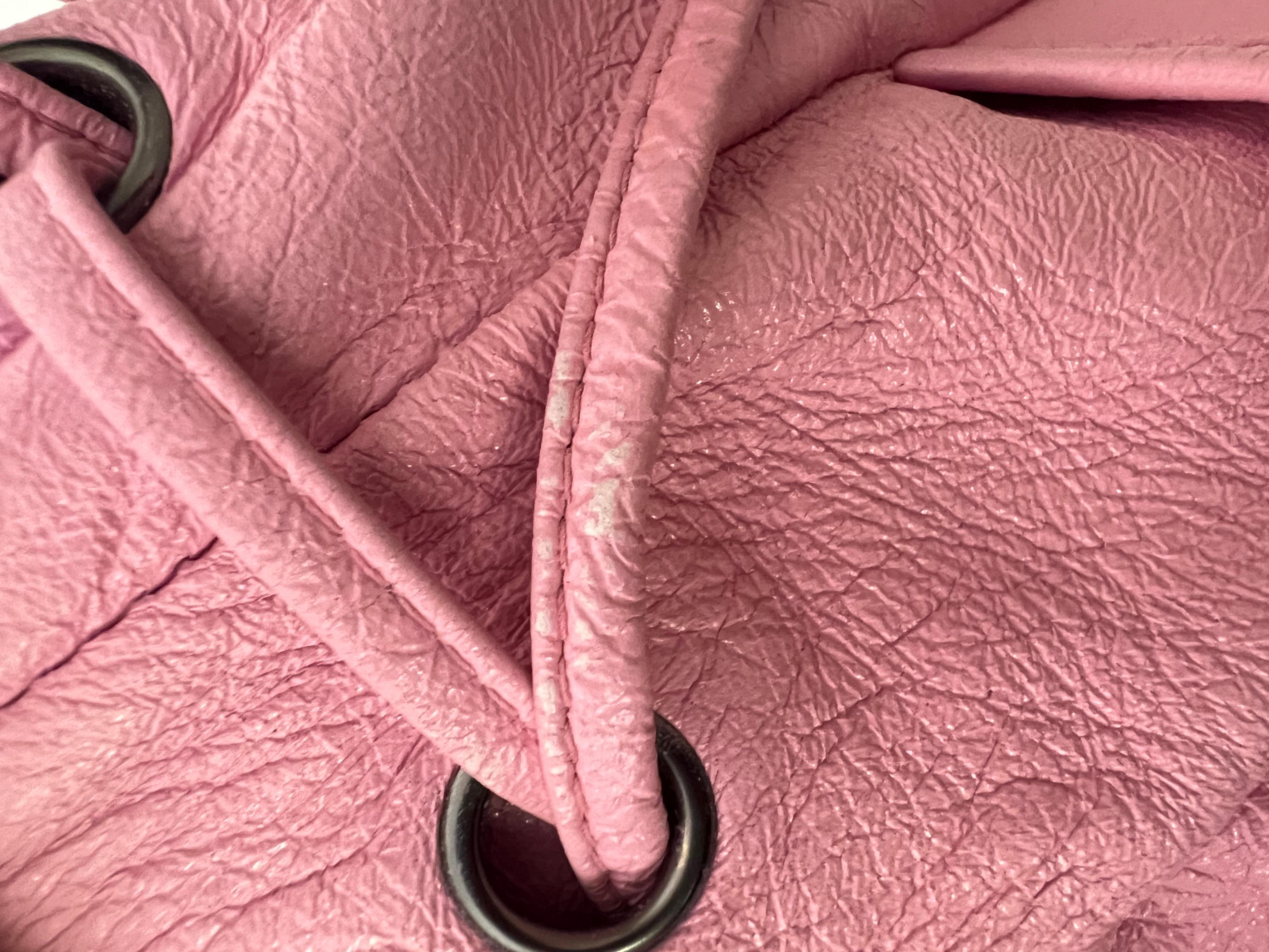 Chanel Pink Bucket Shoulder Bag  9