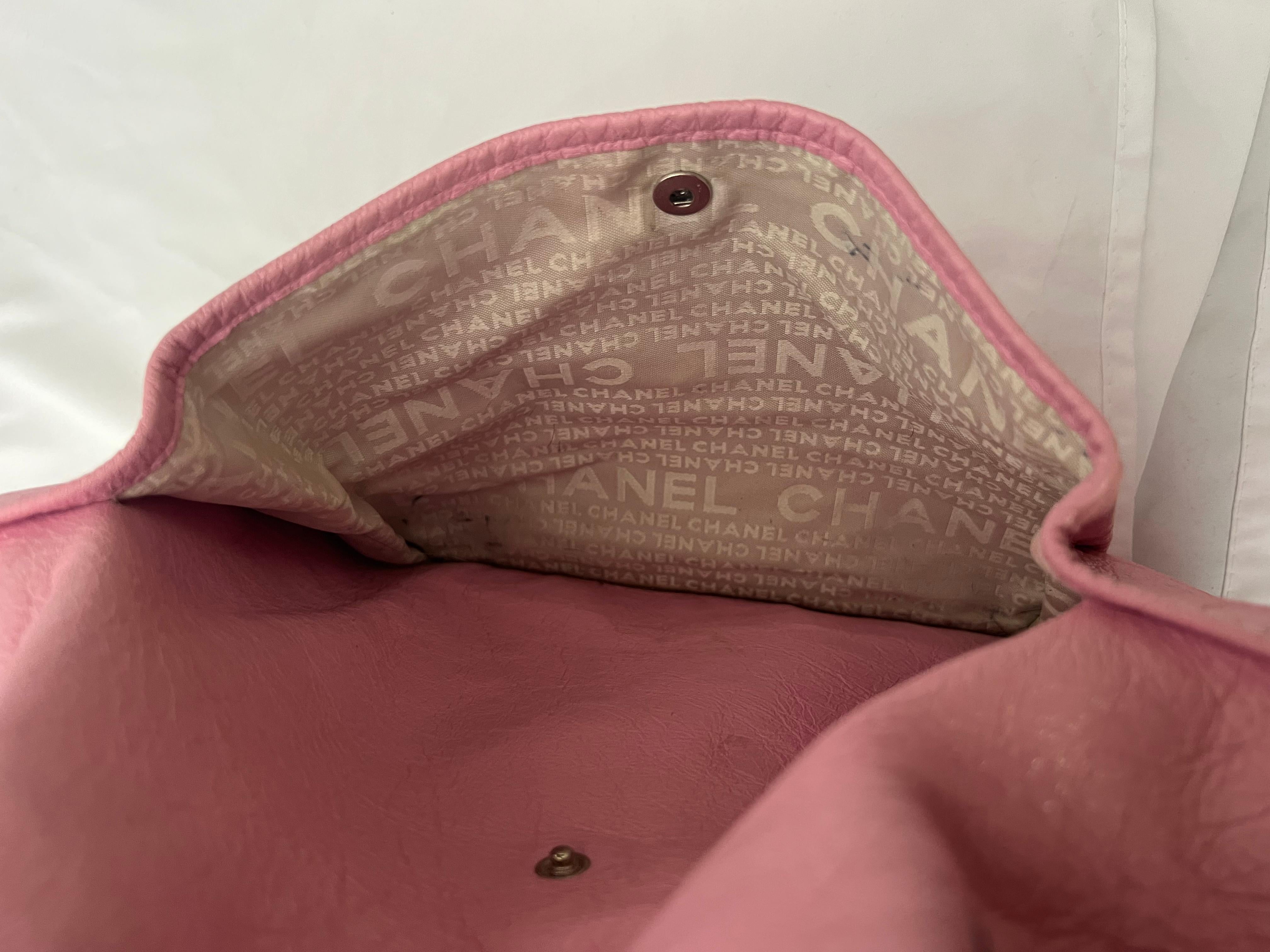 Chanel Pink Bucket Shoulder Bag 13