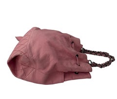 Chanel Pink Bucket Shoulder Bag